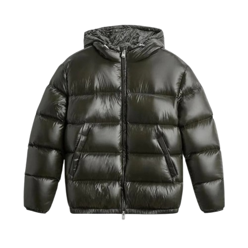 Zara Puffer Jacket | Khaki